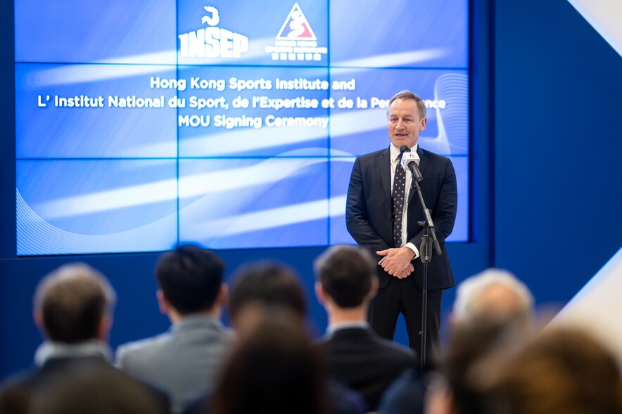 <p>Mr Fabien Canu said that INSEP will join forces with the HKSI to better support athletes to prepare for the Los Angeles 2028 Olympic Games.</p>
